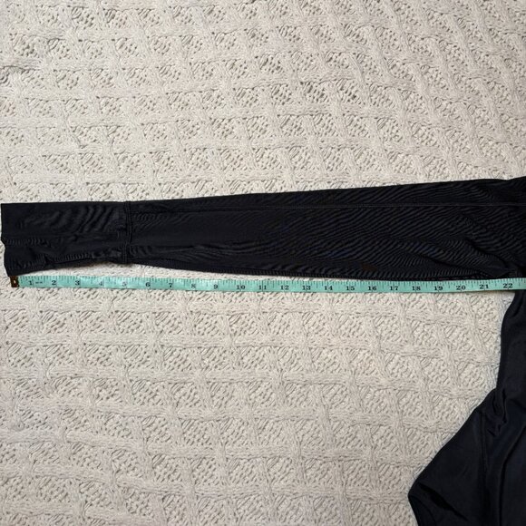 NWT We Are Hah Black Long Sleeve One-Piece Swimsuit Surf Rashguard – Size Medium - Picture 10 of 12